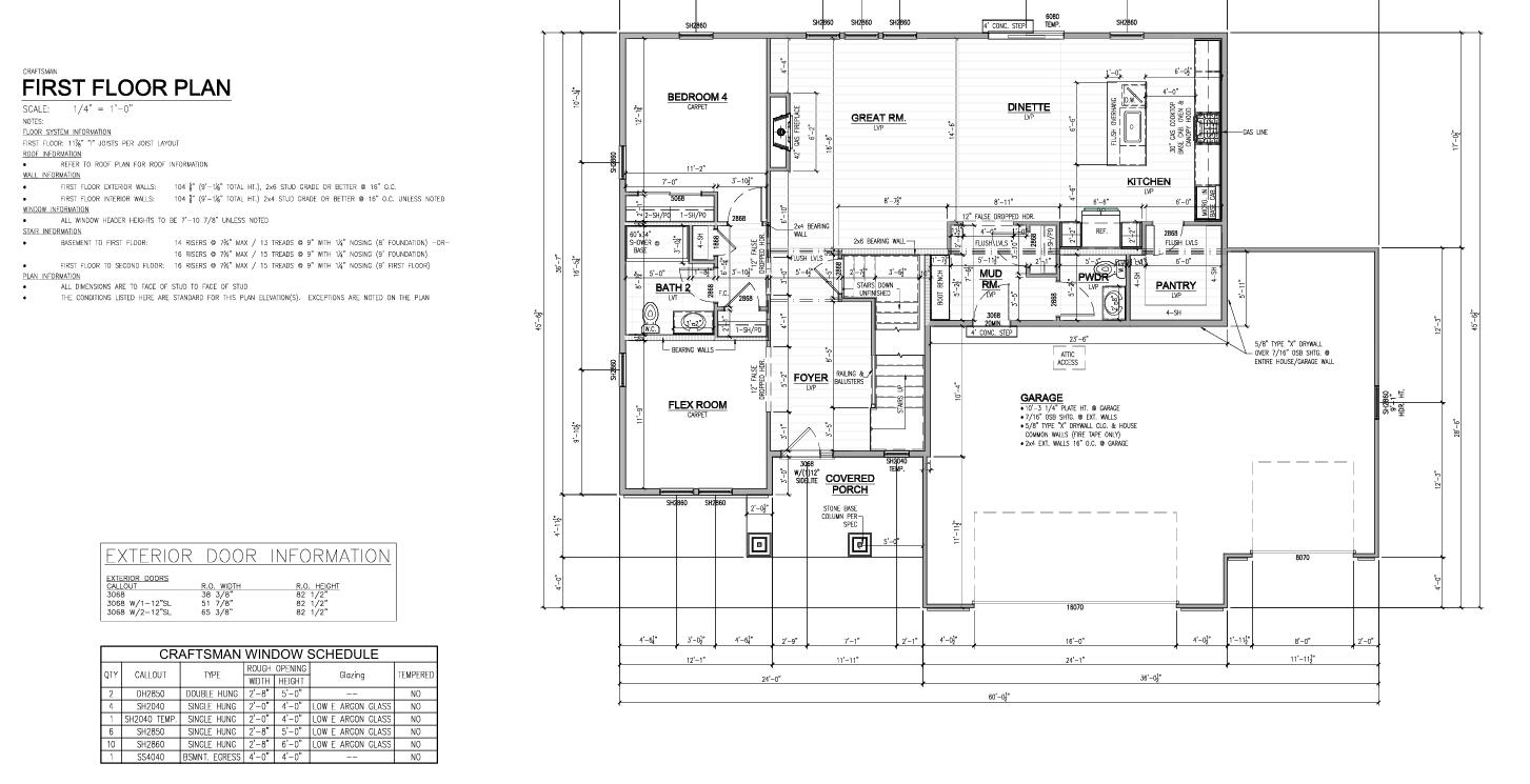 1750 Switchgrass Street Oconomowoc, WI 53066 - Photo 5 of 6 First Floor Plan - Julia