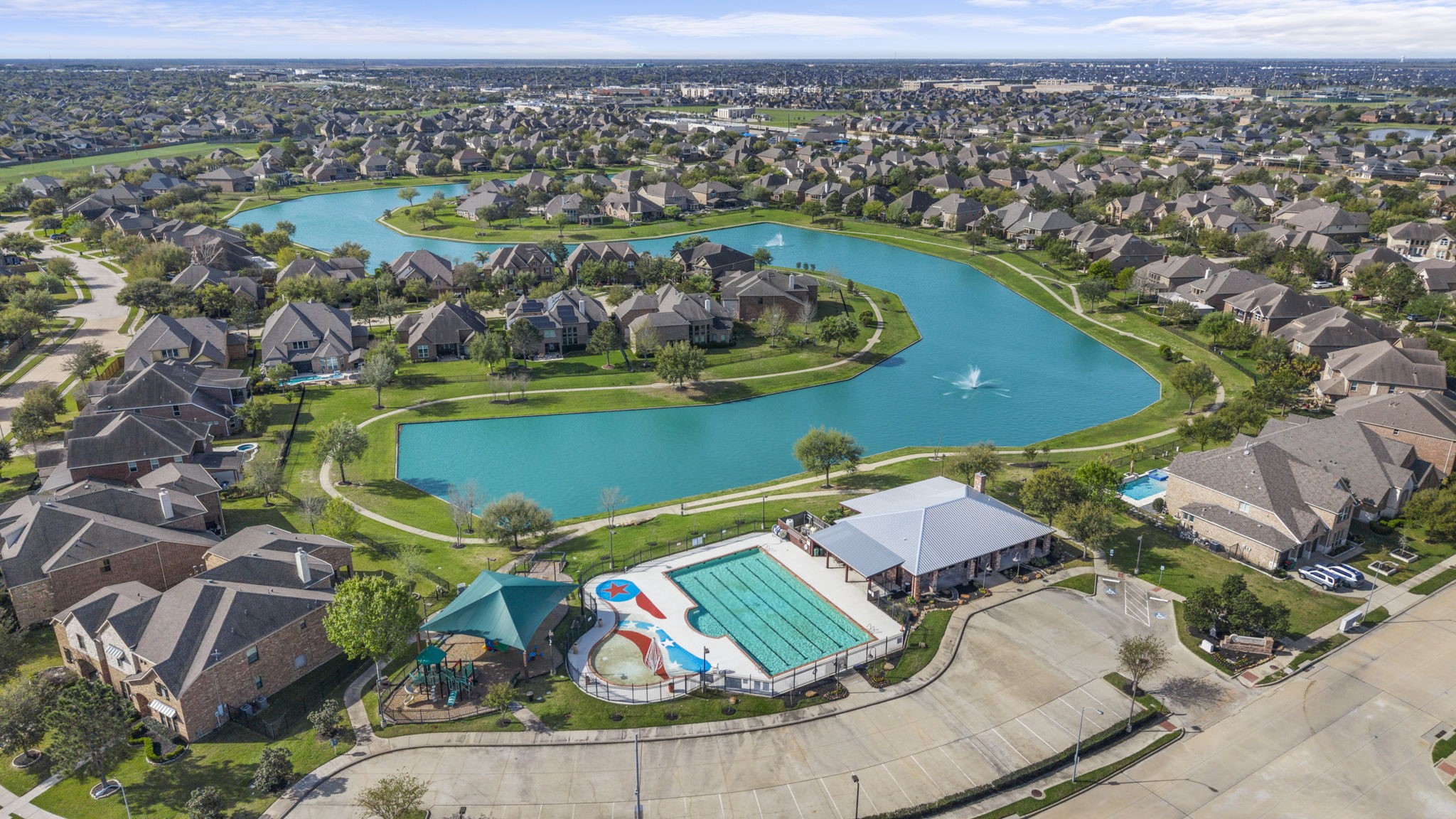 3426 Summer Ranch Drive Katy, TX 77494 - Photo 46 of 48 Community lakes and walking paths provide a beautiful backdrop for outdoor activities and a relaxing way to unwind close to home.