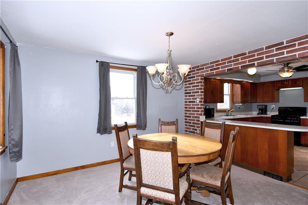 560 Tevebaugh Hollow Road Freedom, PA 15042 - Photo 6 of 23 The large dining room is open to the kitchen.