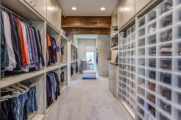 6664 Cross Keys Road College Grove, TN 37046 - Photo 15 of 29 What a closet!! This master closet will keep you organized. Tons of cabinets, shelves, shoe cubbies, folding/packing area & plenty of room for a make-up area.