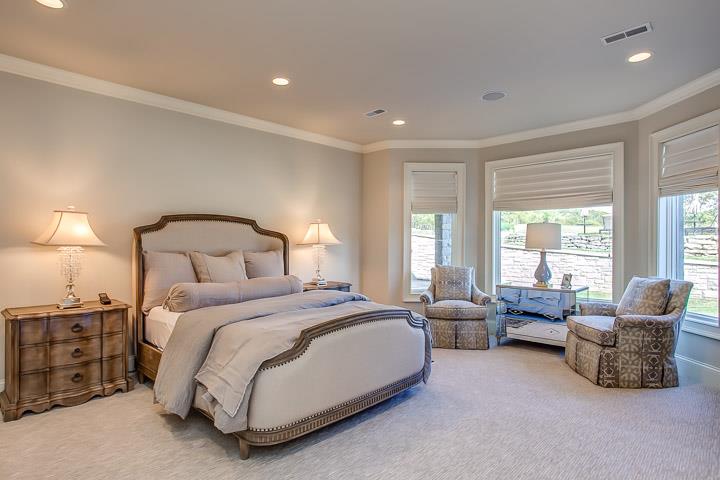 6664 Cross Keys Road College Grove, TN 37046 - Photo 23 of 29 Bedroom suite on lower level in apt. Great natural light, carpet, tiled bath with dbl vanity, tiled shower & c;customized walk-in closet.