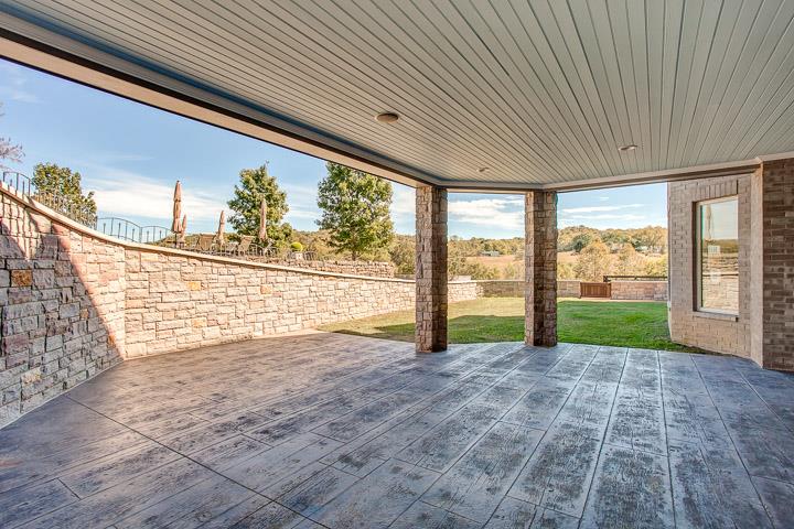 6664 Cross Keys Road College Grove, TN 37046 - Photo 24 of 29 Tiled stone covered porch is the private area for the apt.