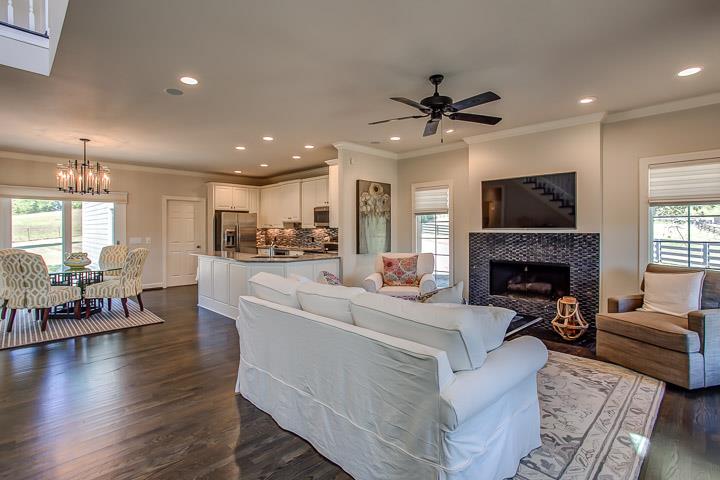 6664 Cross Keys Road College Grove, TN 37046 - Photo 29 of 29 Very open floor plan features laundry room, 2-car garage, TREX deck on the back & covered porch on the front.