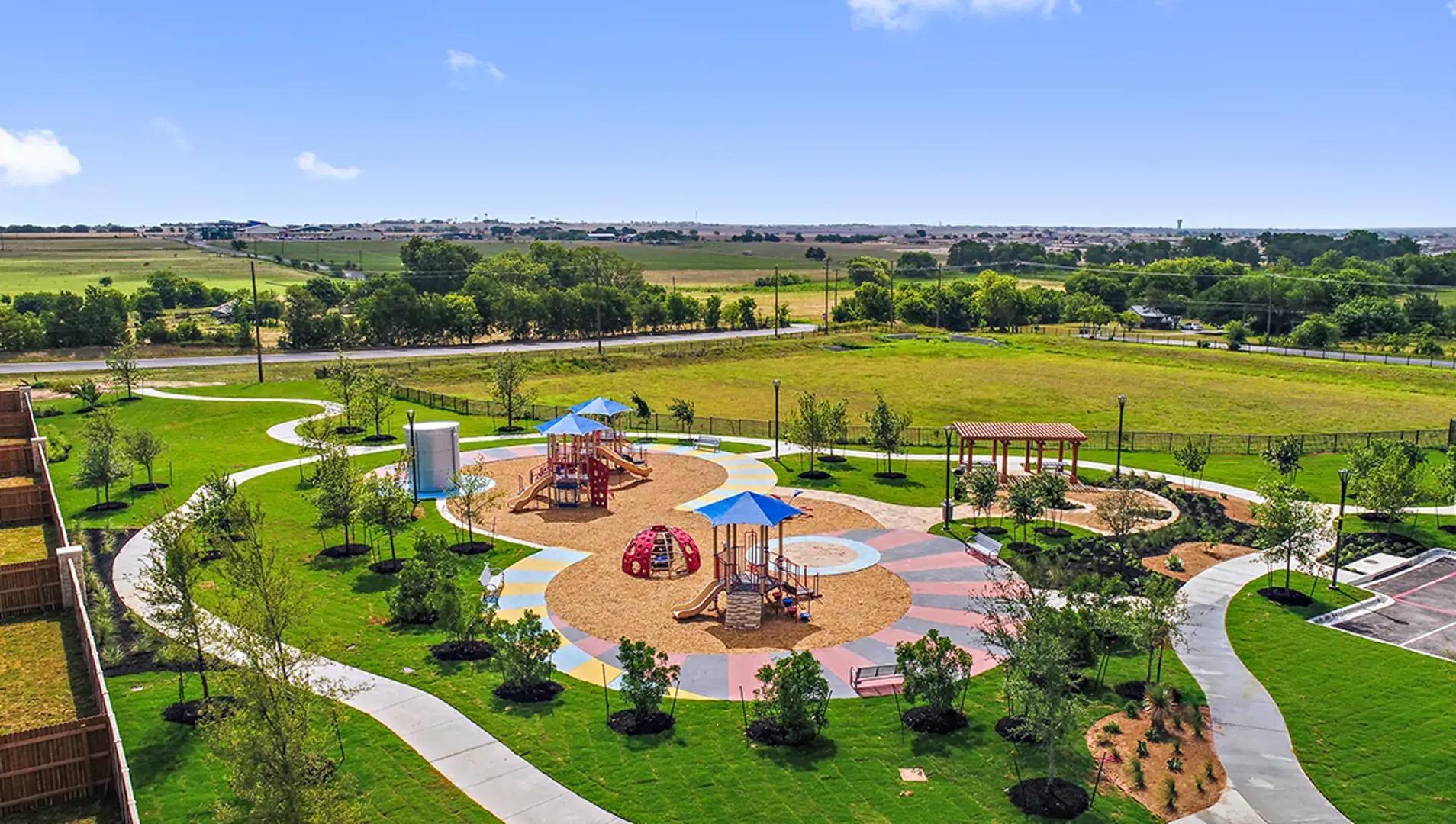 208 Abby Road Georgetown, TX 78626 - Photo 40 of 40 a view of a swimming pool and outdoor space