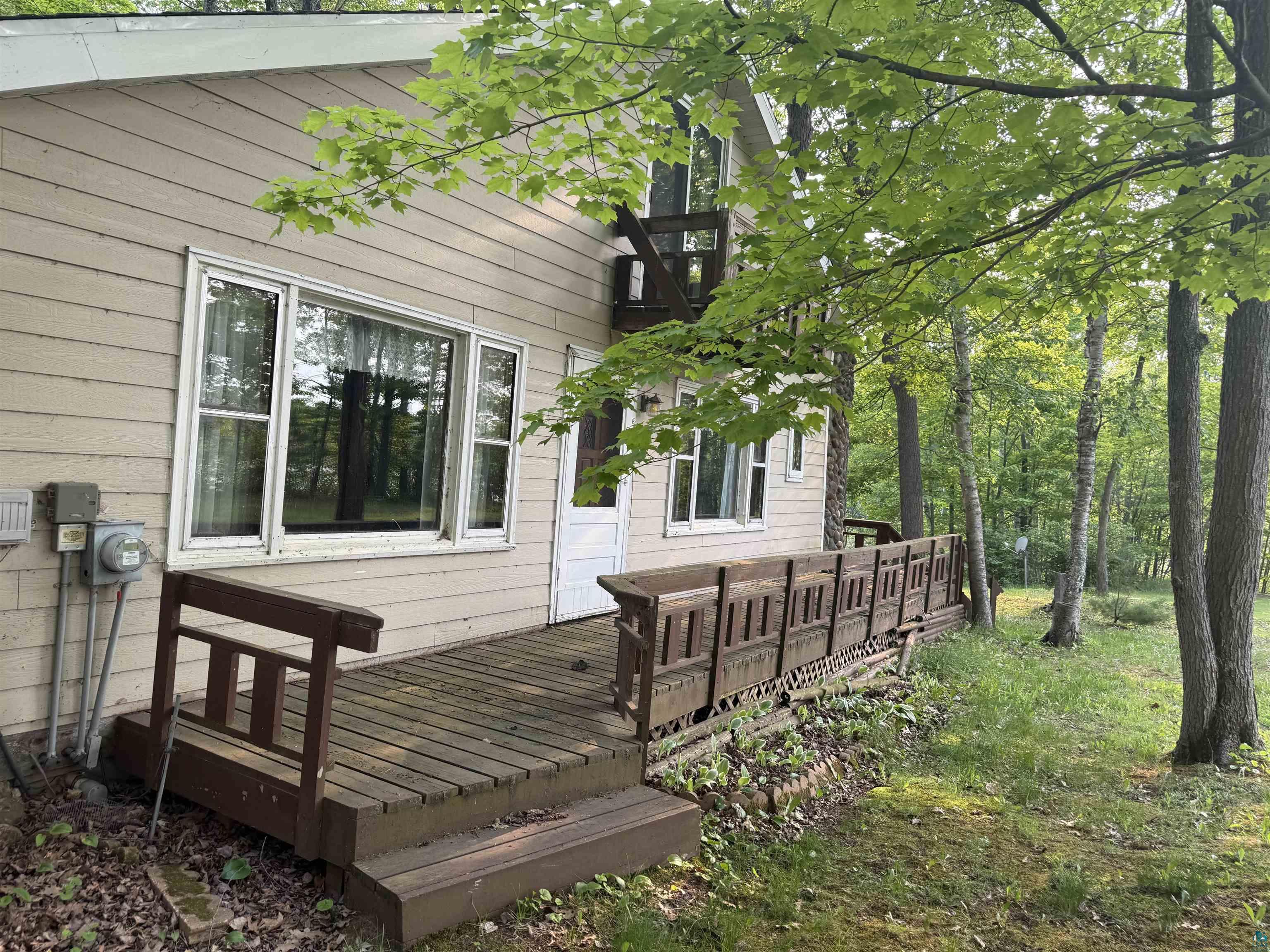 69175 East Long Lake Road Iron River, WI 54847 - Photo 28 of 47 View of wooden terrace