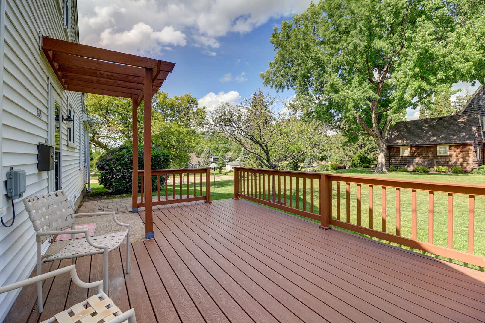 313 West 2nd Street Prophetstown, IL 61277 - Photo 11 of 22 a view of balcony with wooden floor
