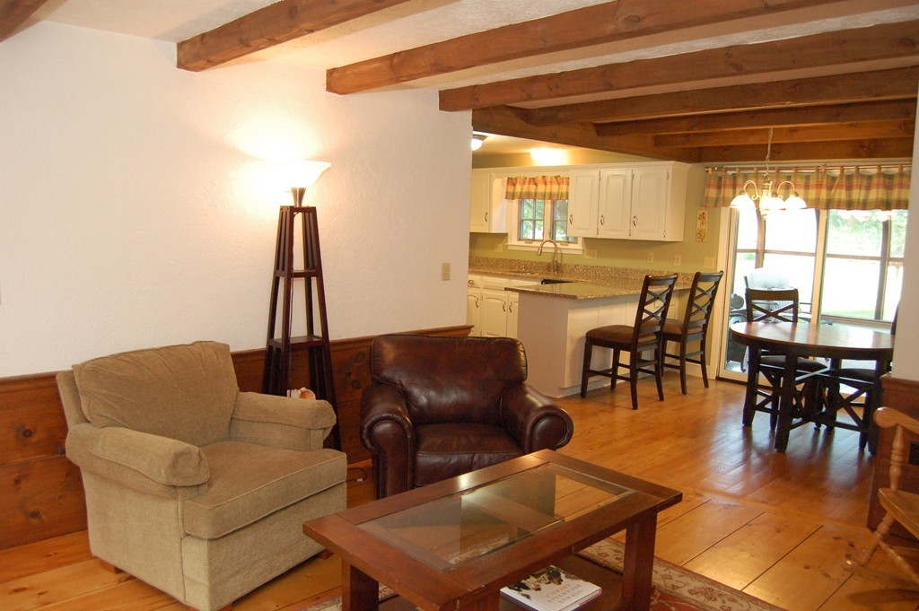 6 Schofield Road Hopkinton, MA 01748 - Photo 8 of 30 a living room with furniture and wooden floor