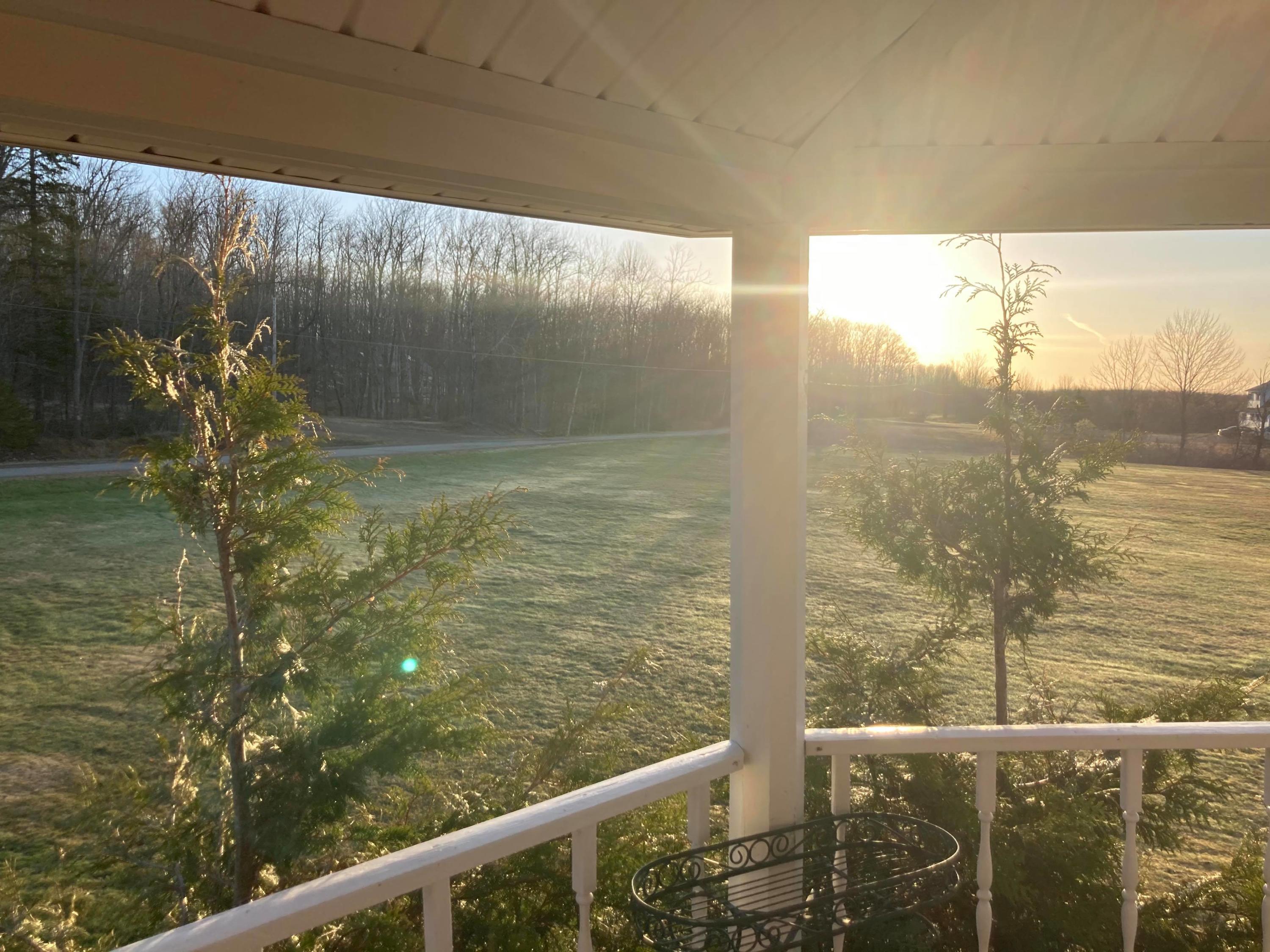 122 Clark Road Patten, ME 04765 - Photo 95 of 101 Sunrise from Porch