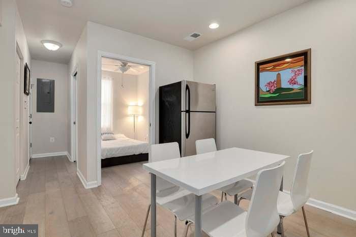 1720 H Street Northeast, Unit A Washington, DC 20002 - Photo 21 of 31 Modern dining space with cozy vibes.
