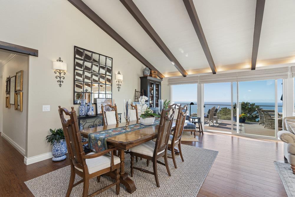15 Mentone Road Carmel, CA 93923 - Photo 20 of 56 a view of a dining room with furniture and window