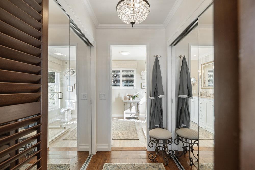 15 Mentone Road Carmel, CA 93923 - Photo 31 of 56 a view of a hallway with interior of the house