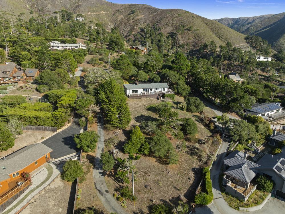 15 Mentone Road Carmel, CA 93923 - Photo 41 of 56 an aerial view of residential house with outdoor space