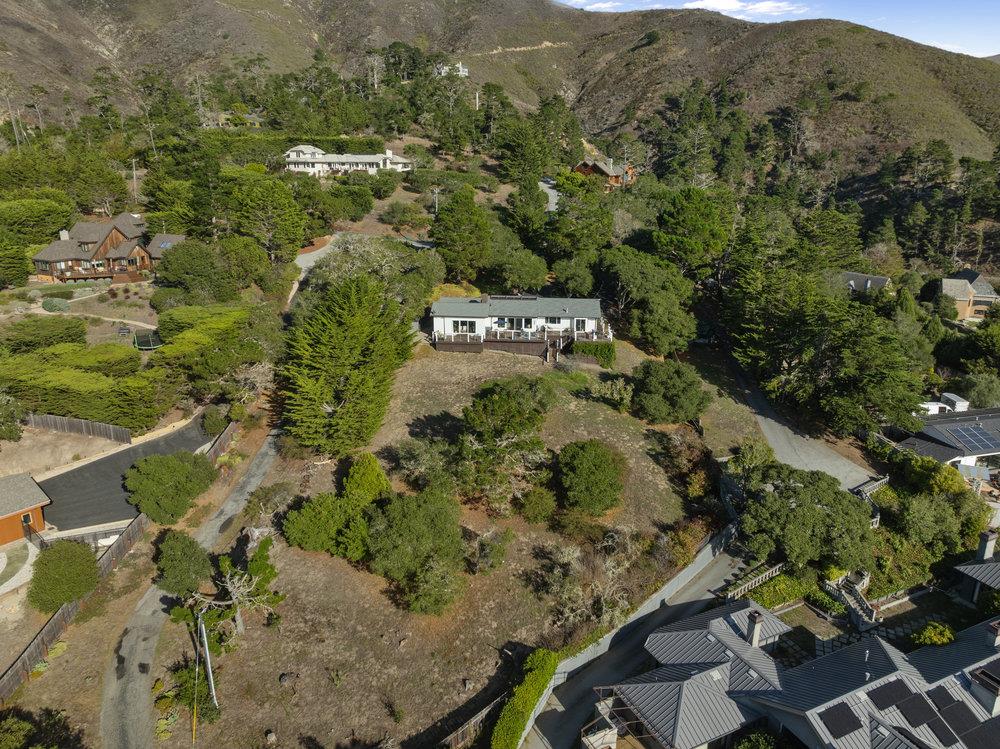 15 Mentone Road Carmel, CA 93923 - Photo 55 of 56 an aerial view of residential house with outdoor space