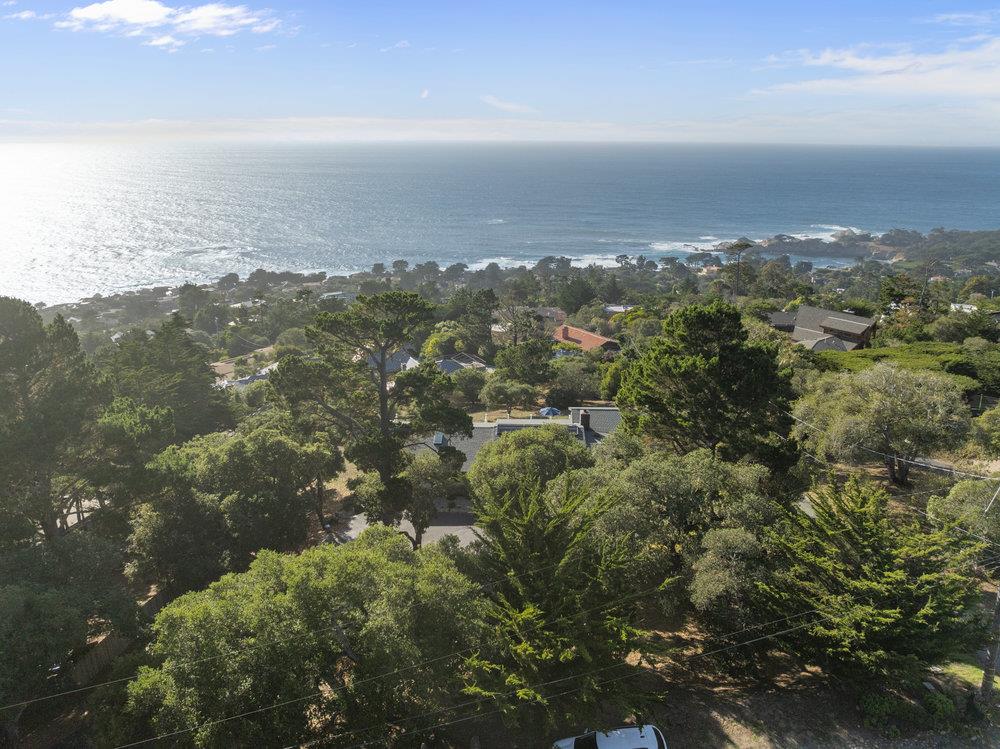 15 Mentone Road Carmel, CA 93923 - Photo 56 of 56 an aerial view of ocean and trees