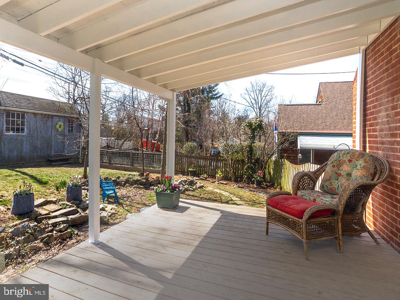 503 Brook Road Towson, MD 21286 - Photo 33 of 61 Open Covered Deck for maximum outdoor enjoyment.