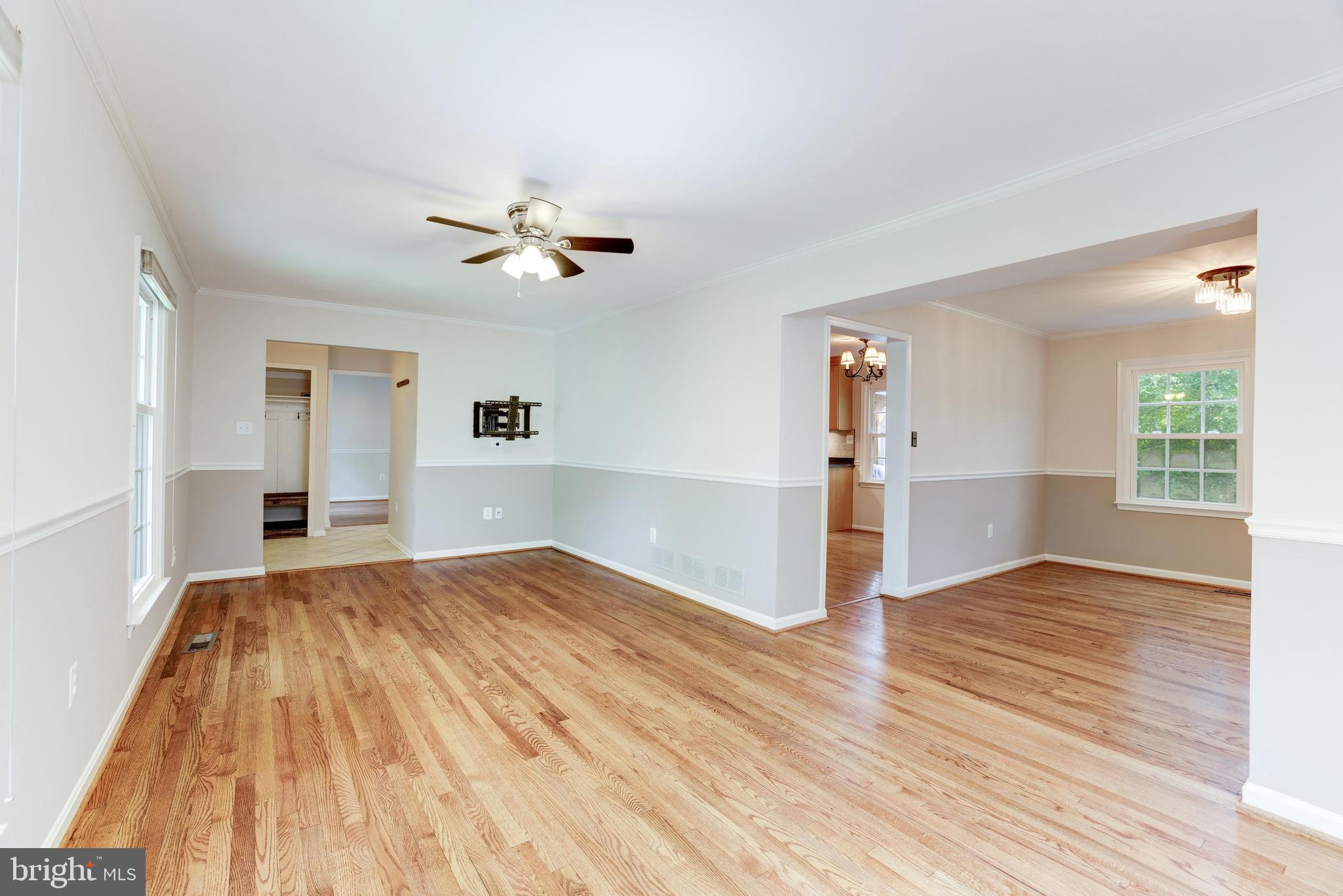 1816 Post Oak Trail Reston, VA 20191 - Photo 17 of 58 Refinished hardwood flooring in living room
