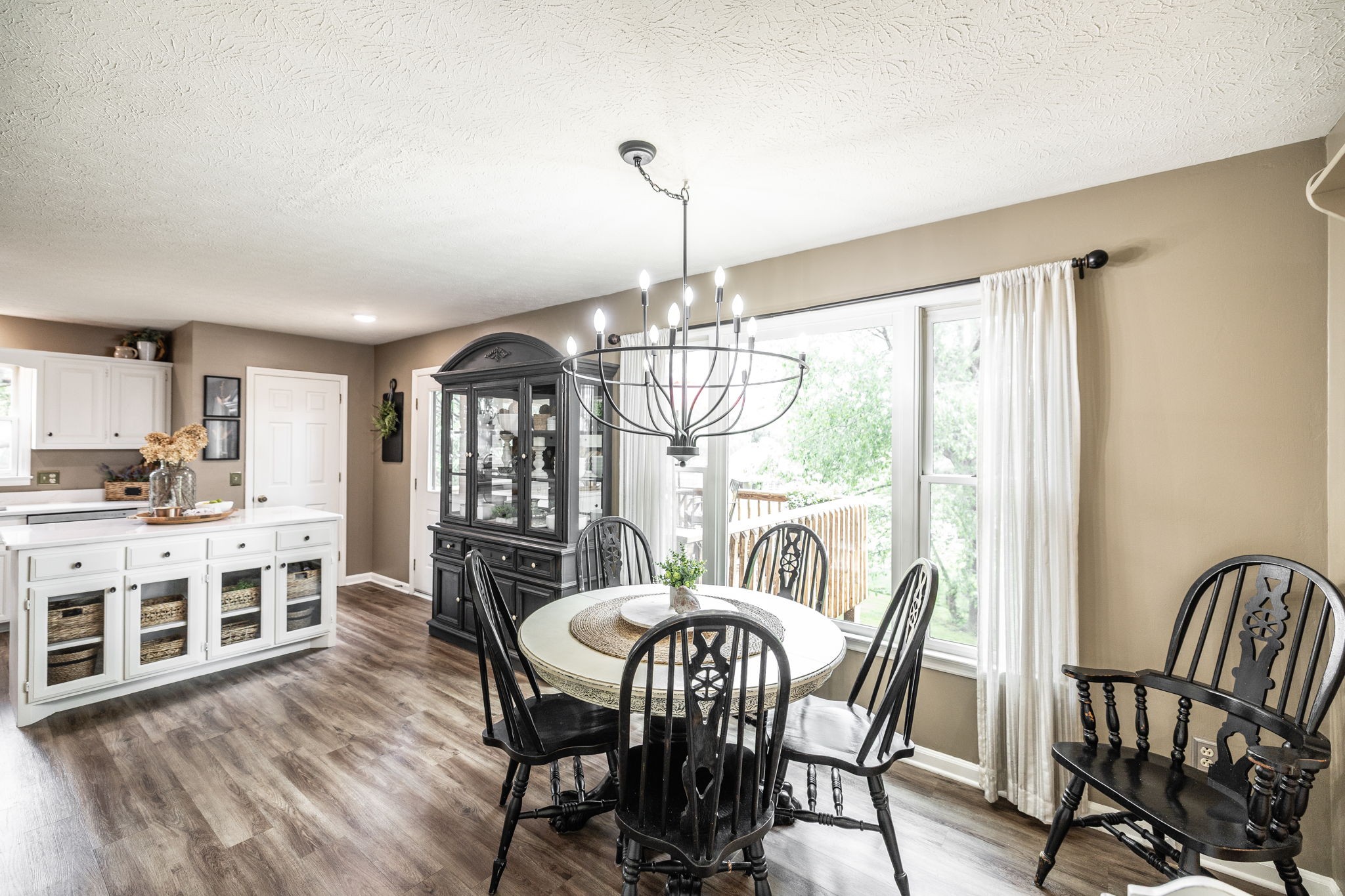 405 Timberlake Drive Springfield, TN 37172 - Photo 24 of 46 a view of a dining room with furniture window and wooden floor