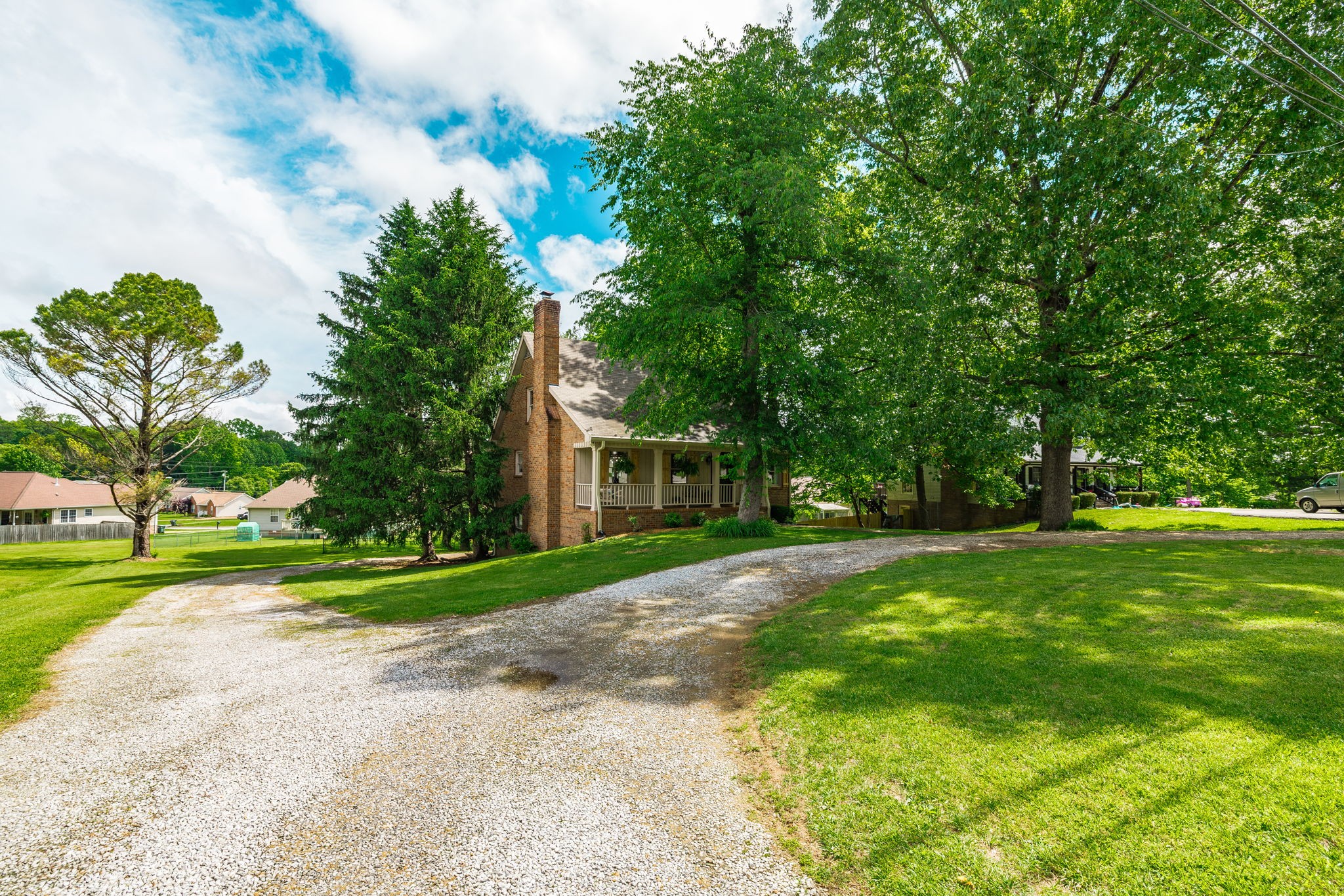 405 Timberlake Drive Springfield, TN 37172 - Photo 5 of 46 a view of a house with a yard and basketball court
