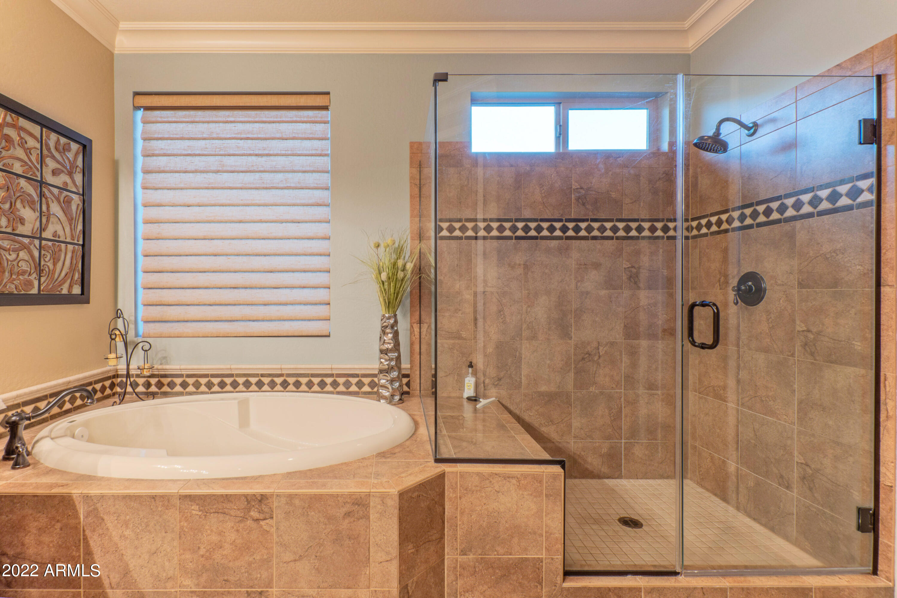 16492 West Berkeley Road Goodyear, AZ 85395 - Photo 21 of 29 Soaking tub & separate shower