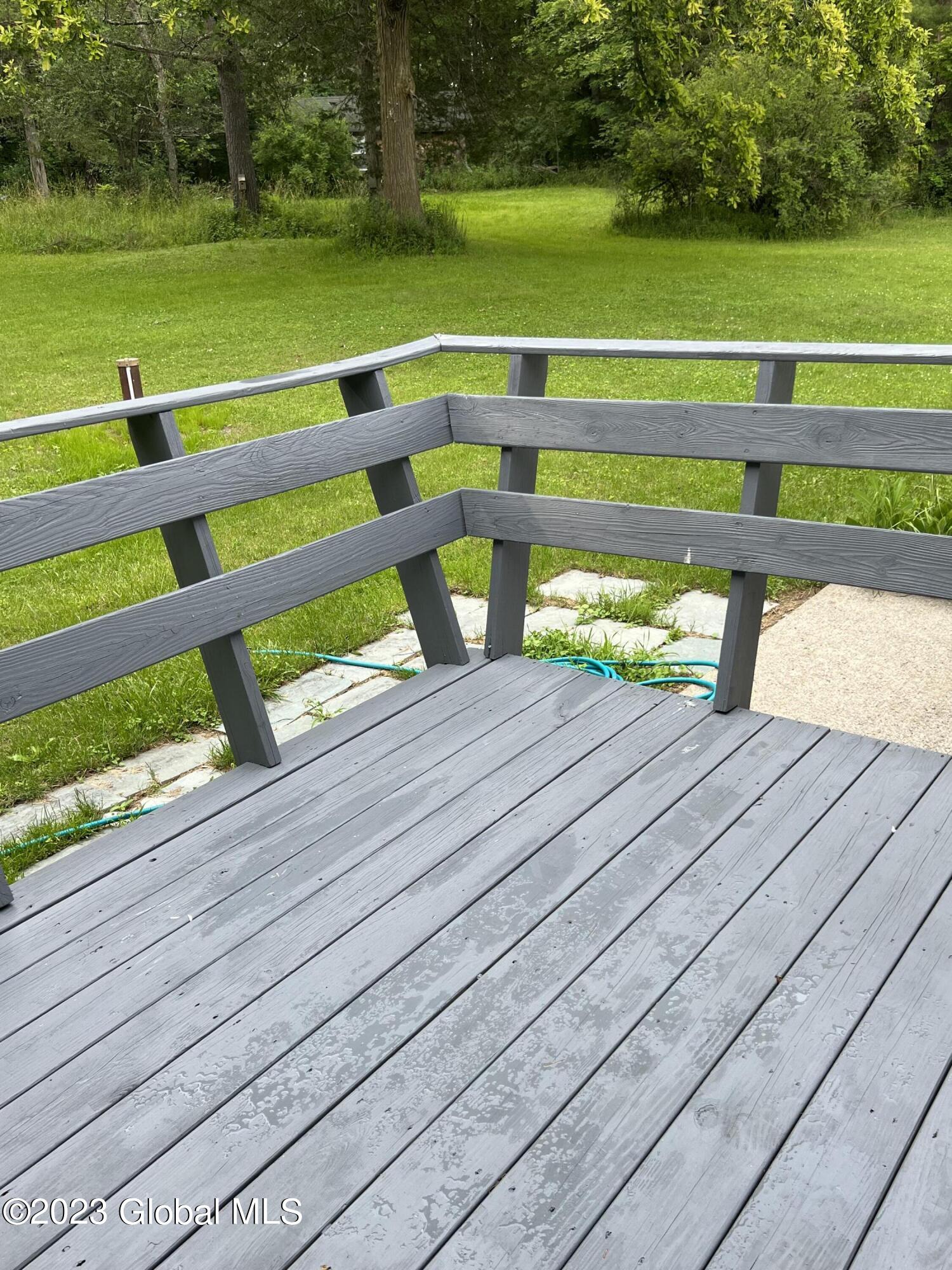 327 Buckley Road Whitehall, NY 12887 - Photo 29 of 38 Back Deck
