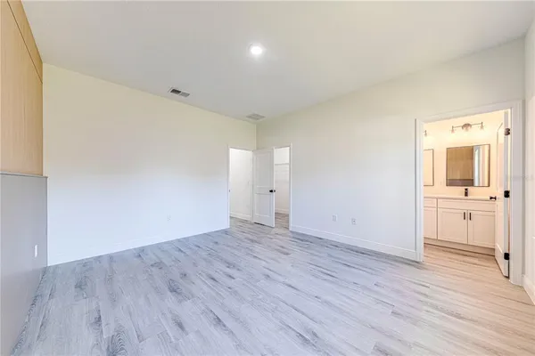 wooden floor in an empty room