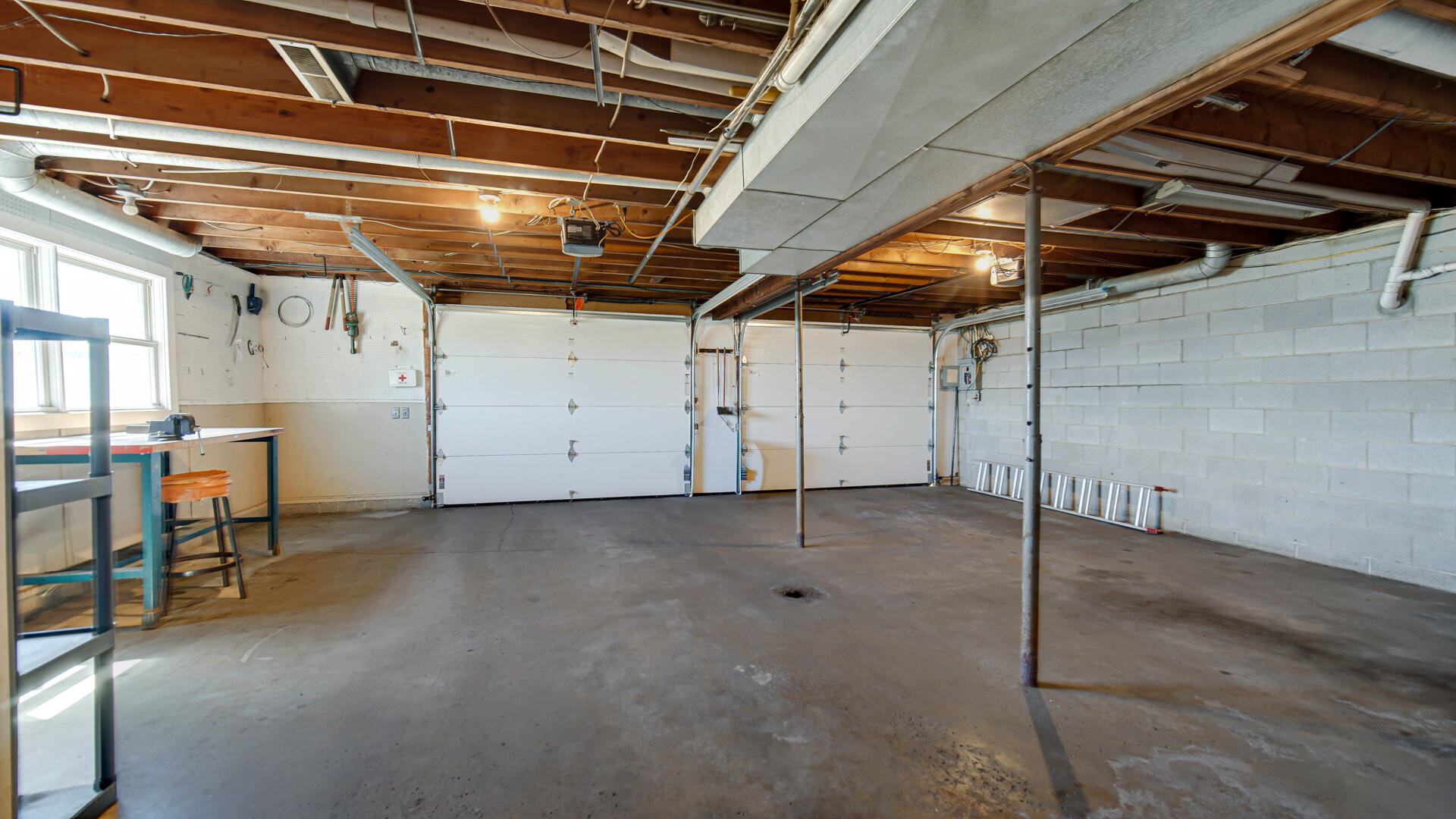 238 West Johnson Road La Porte, IN 46350 - Photo 24 of 35 a view of a room with wooden walls