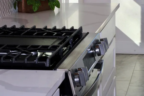 a view of car parked in garage