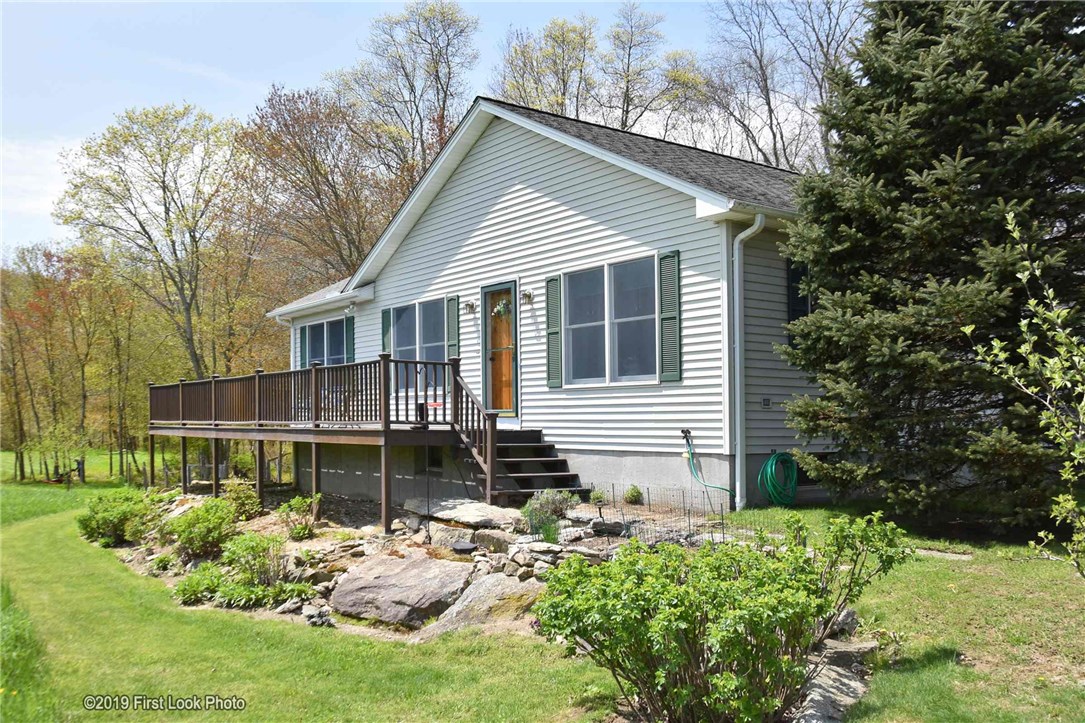 110 South Killingly Road Foster, RI 02825 - Photo 1 of 35 Front of house overlooking pond