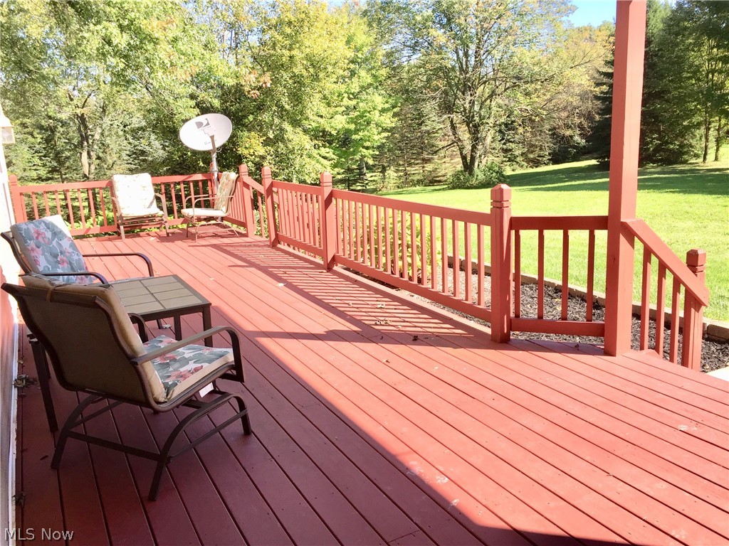 18925 Thorpe Road Chagrin Falls, OH 44023 - Photo 9 of 34 Large. Partially covered. Open to usable backyard. Excellent entertaining space.