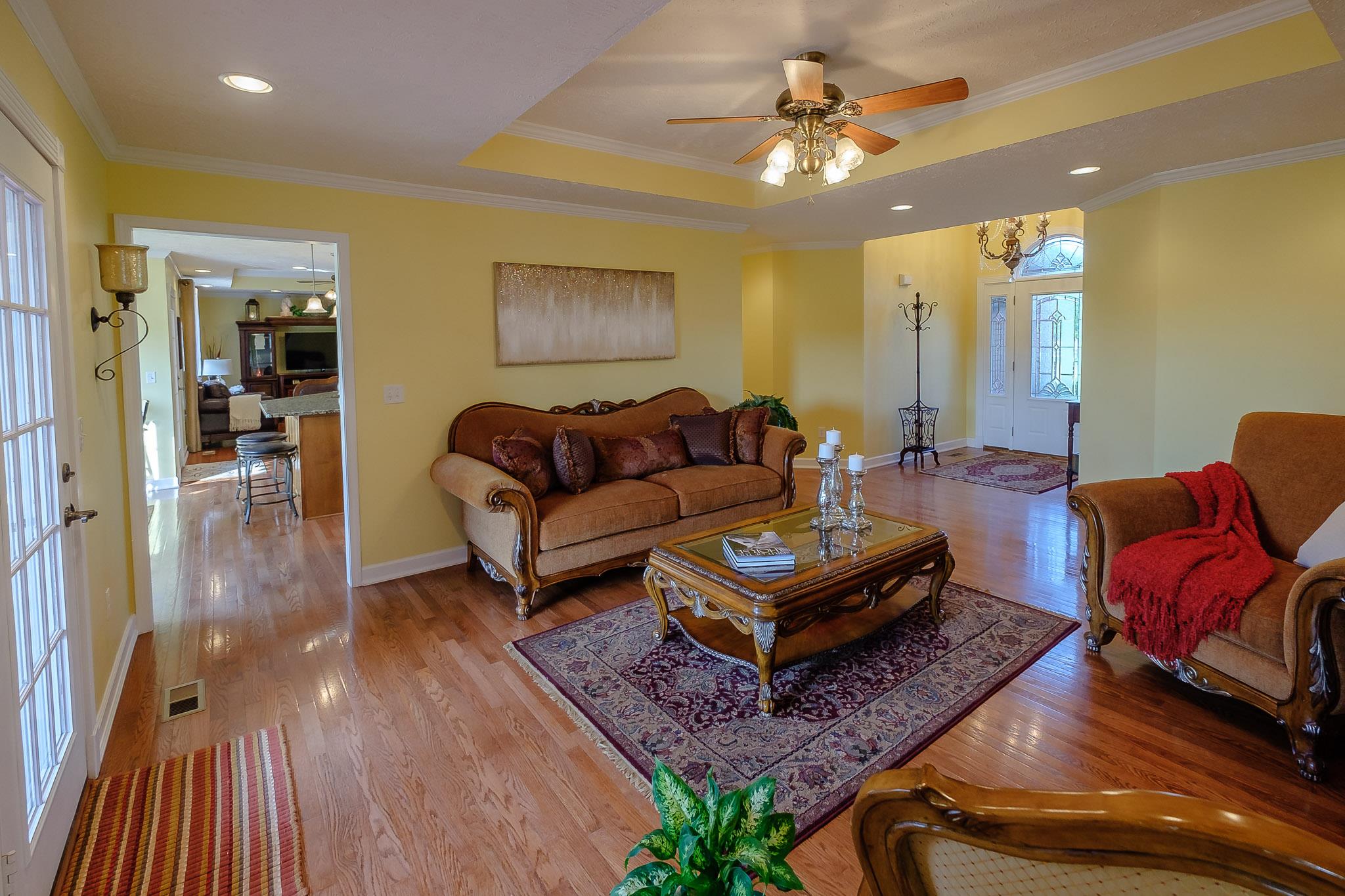 329 Urban Farms Road Manchester, TN 37355 - Photo 9 of 29 a living room with furniture and a wooden floor