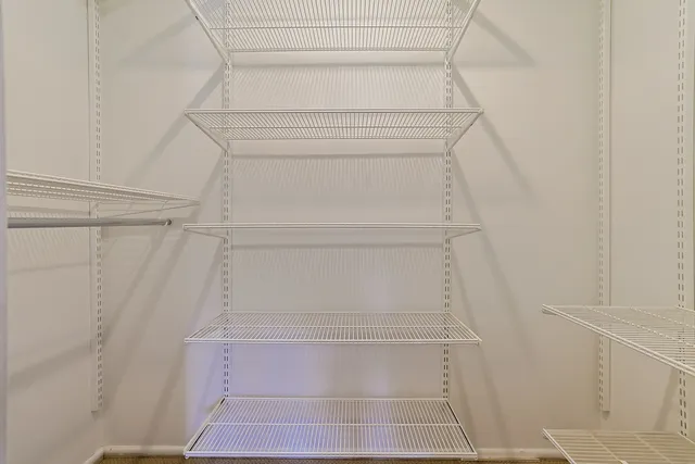 a view of walk in closet