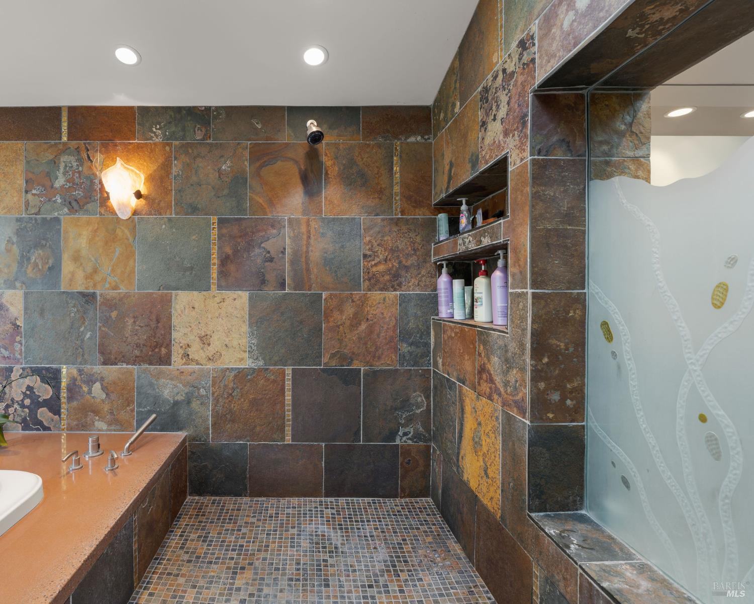 40445 Tide Pool The Sea Ranch, CA 95497 - Photo 35 of 75 a bathroom with a bathtub and a shower