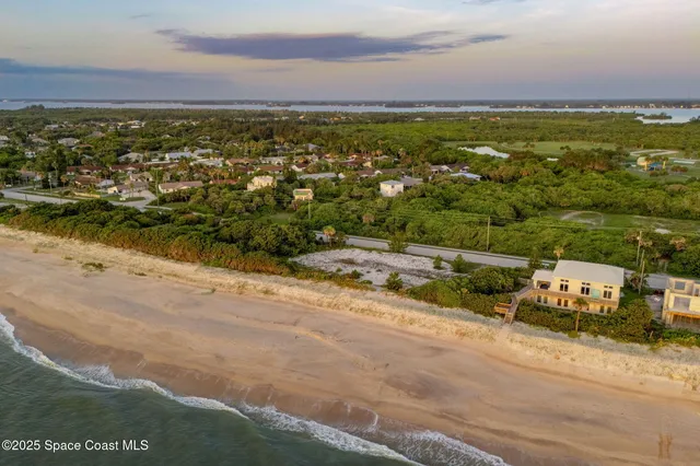 a view of outdoor space and ocean view