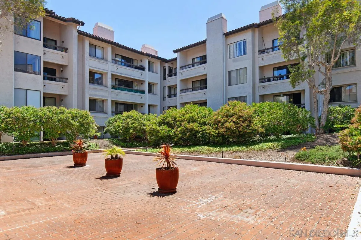 5705 Friars Road, Unit 60 San Diego, CA 92110 - Photo 43 of 49 a view of building with potted plants