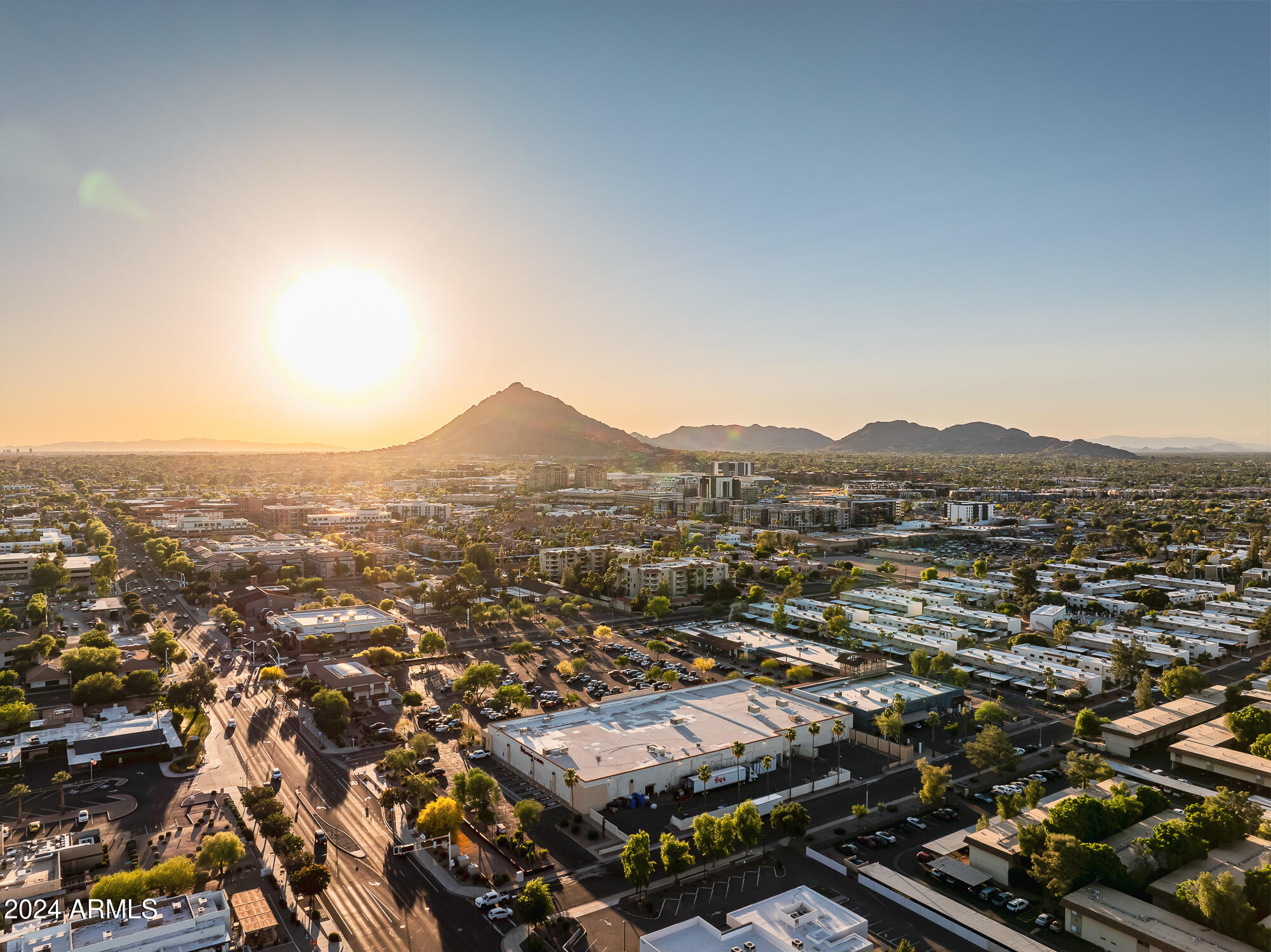 7832 East Heatherbrae Avenue, Unit C Scottsdale, AZ 85251 - Photo 39 of 48 an aerial view of residential house and residential space
