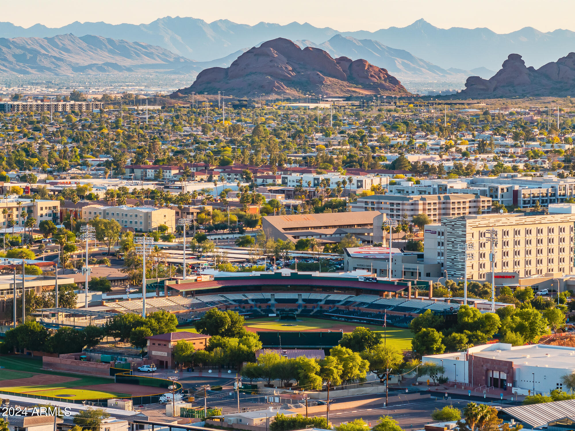 7832 East Heatherbrae Avenue, Unit C Scottsdale, AZ 85251 - Photo 42 of 48 a view of a city with an ocean view