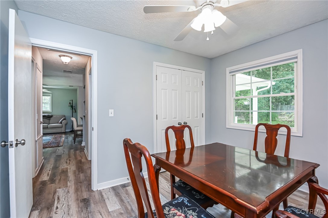 184 Fox Road Gum Spring, VA 23065 - Photo 19 of 27 a view of a dining room with furniture window and outside view