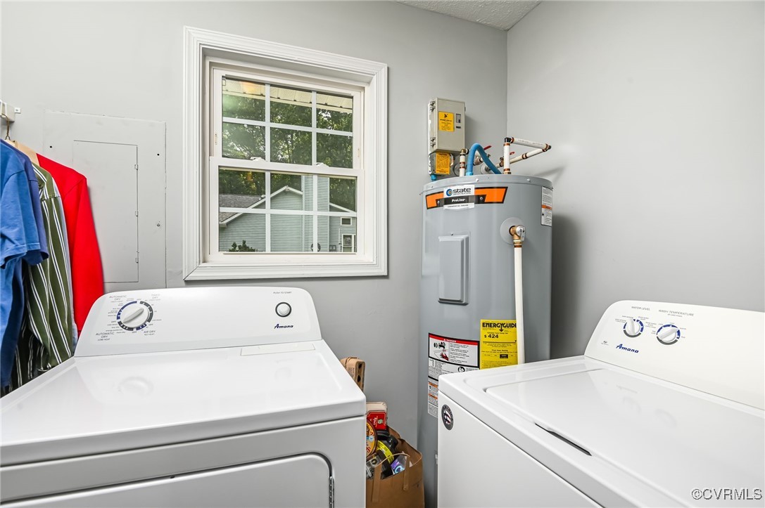 184 Fox Road Gum Spring, VA 23065 - Photo 20 of 27 a utility room with dryer and washer