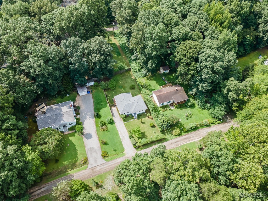 184 Fox Road Gum Spring, VA 23065 - Photo 6 of 27 an aerial view of house with yard