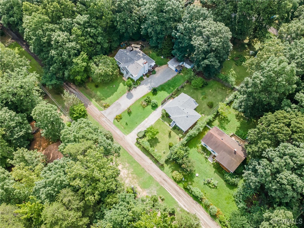 184 Fox Road Gum Spring, VA 23065 - Photo 7 of 27 an aerial view of a house with outdoor space and street view