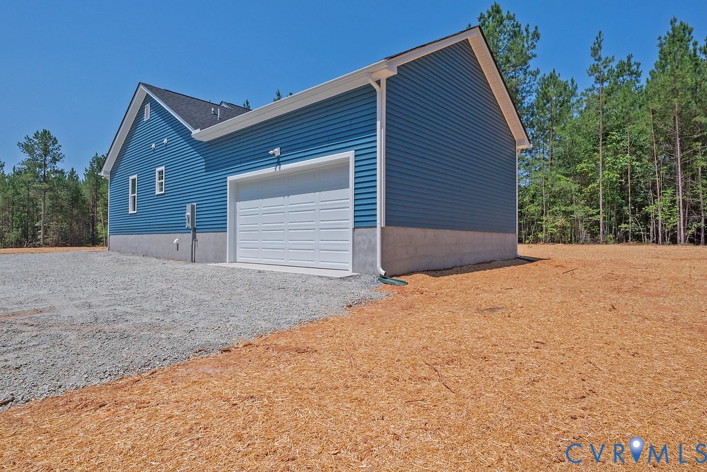 2223 Ridge Road Arvonia, VA 23004 - Photo 45 of 45 Exterior with blue siding, white trim, and a white