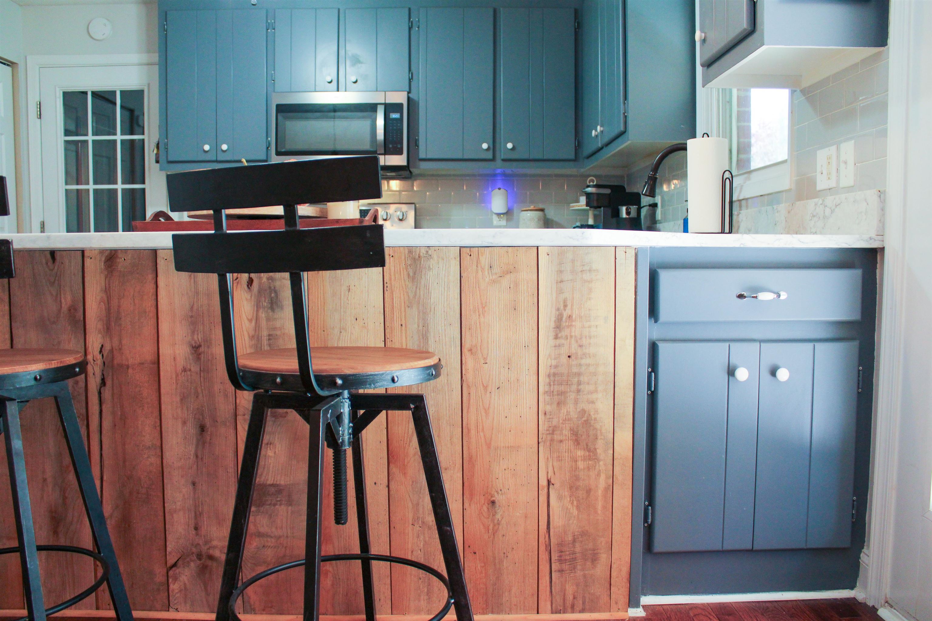 169 Calf Mountain Road Waynesboro, VA 22980 - Photo 18 of 74 a kitchen with stainless steel appliances a refrigerator and a cabinets