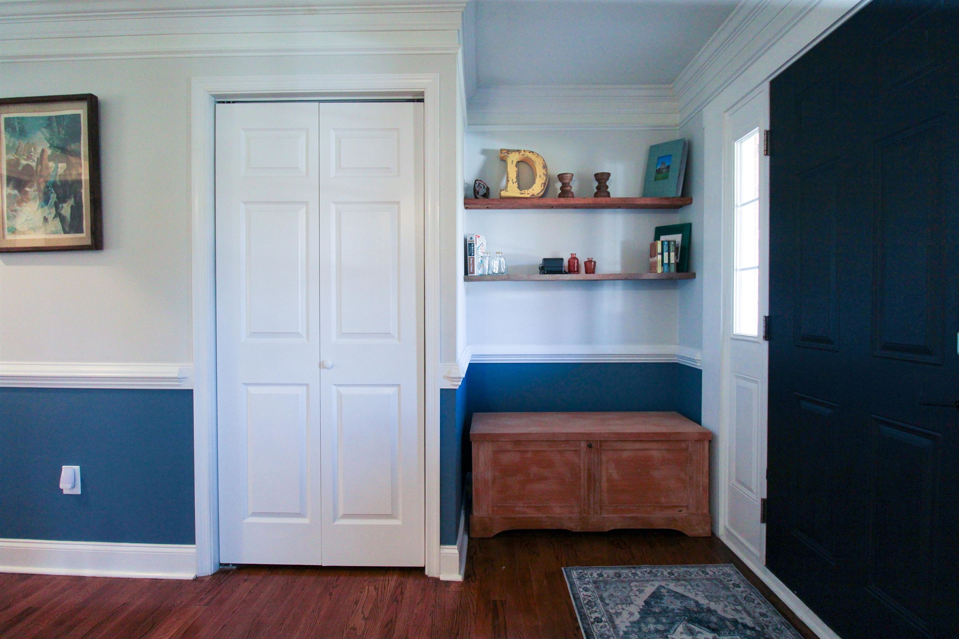 169 Calf Mountain Road Waynesboro, VA 22980 - Photo 37 of 74 a bedroom with baby crib and hanging chair