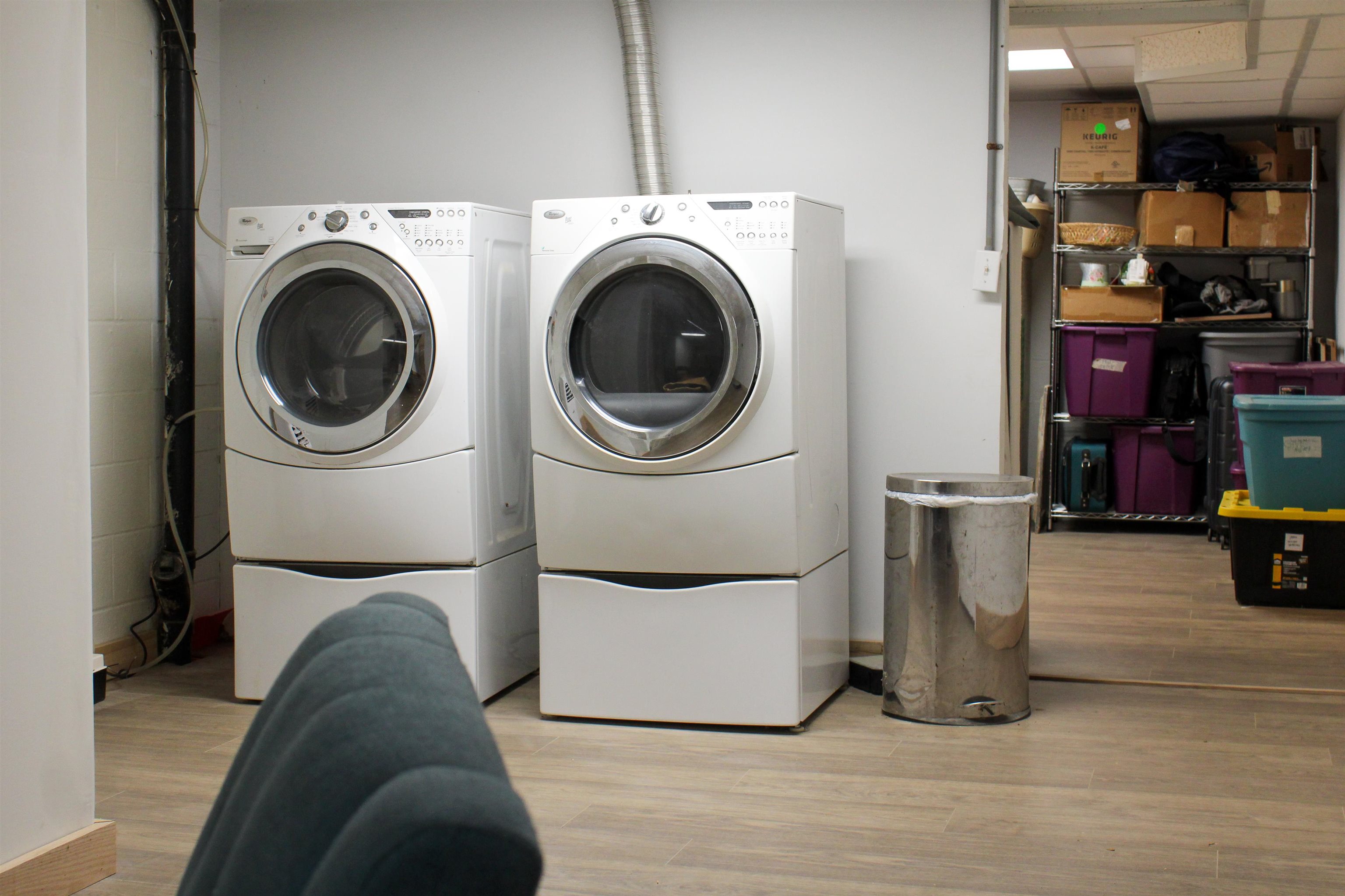 169 Calf Mountain Road Waynesboro, VA 22980 - Photo 66 of 74 a view of a storage & utility room with washer and dryer