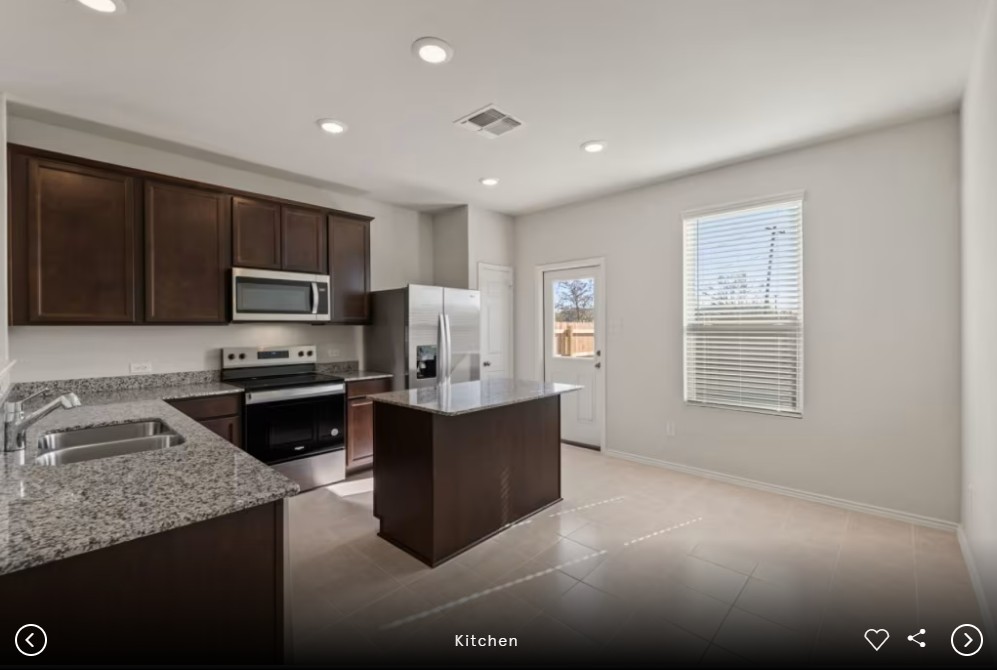 174 Green Berets Bend Jarrell, TX 76537 - Photo 4 of 8 Interior photos- Photo of Centex model home with same floor plan, not of actual home listed.