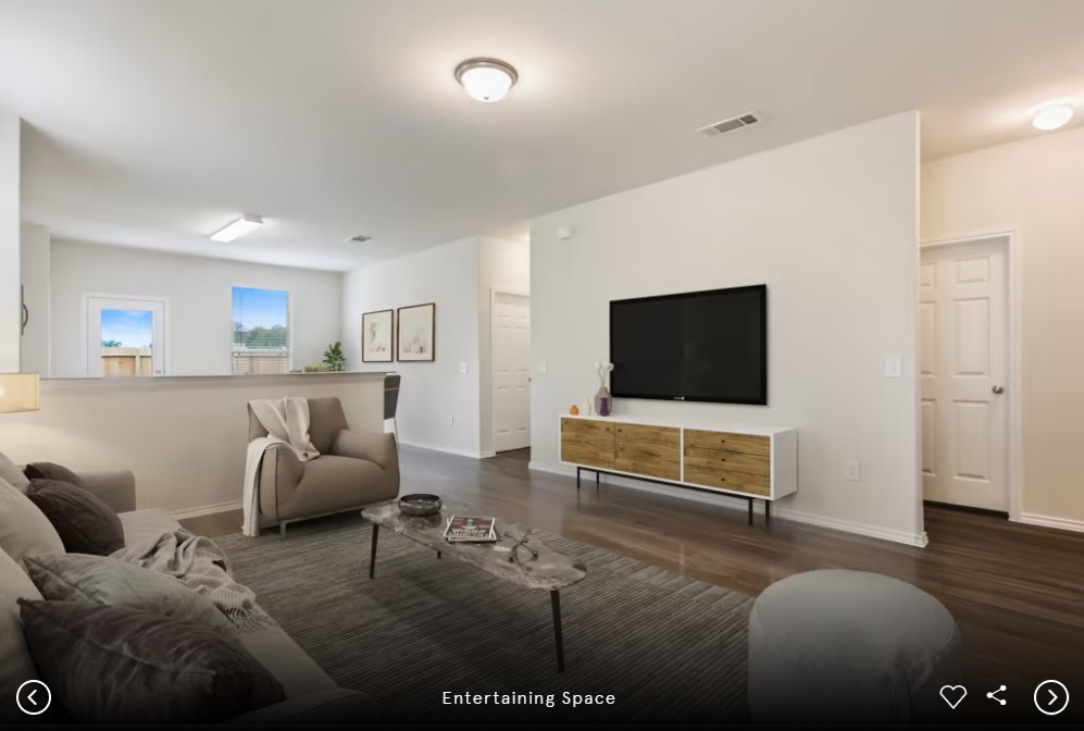 174 Green Berets Bend Jarrell, TX 76537 - Photo 7 of 8 Interior photos- Photo of Centex model home with same floor plan, not of actual home listed.