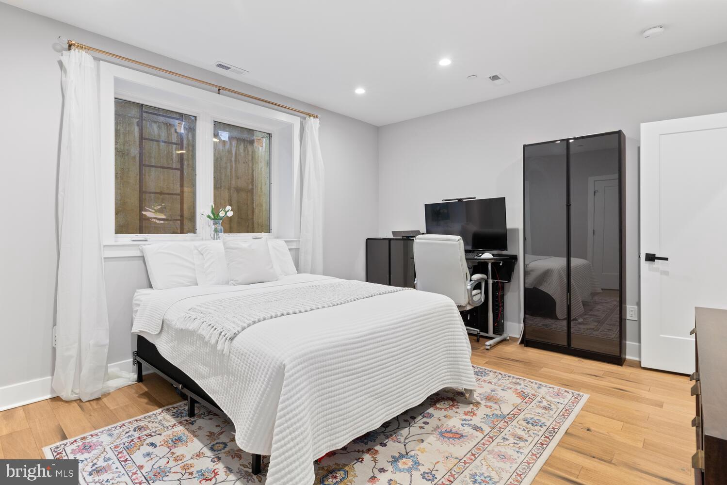 1224 North 26th Street, Unit F1 Philadelphia, PA 19121 - Photo 21 of 25 Bright and airy modern bedroom retreat.