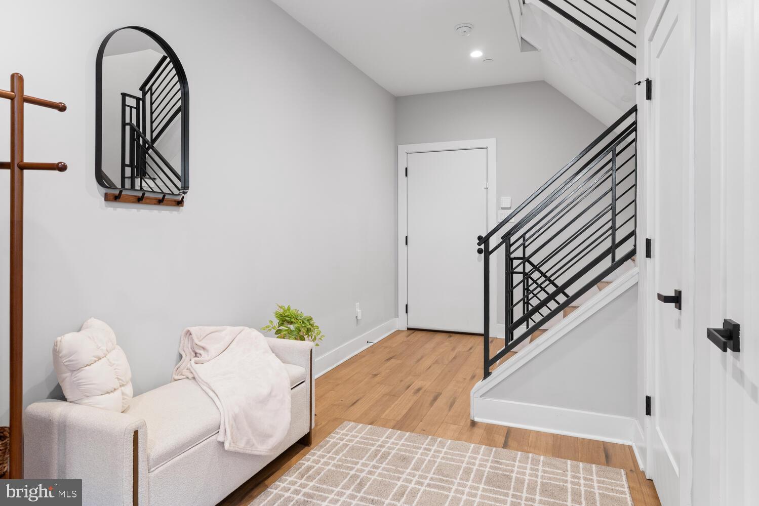 1224 North 26th Street, Unit F1 Philadelphia, PA 19121 - Photo 6 of 25 Modern entryway with sleek design elements.