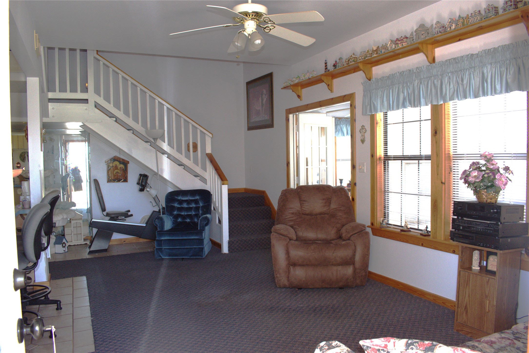 1657 County Road Sargent, TX 77414 - Photo 27 of 46 a living room with furniture and a large window