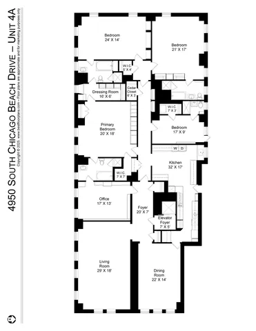 $350,000 | 4950 South Chicago Beach Drive, Unit 4A, Chicago, IL 60615